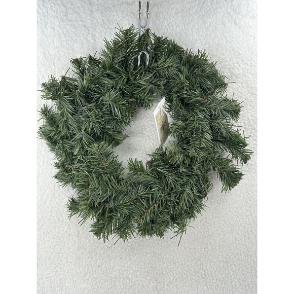 Northlight Canadian Mini Pine Artificial Christmas Wreath - 12-Inch, Unlit - Picture 2 of 5